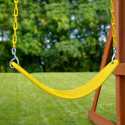 Extreme Duty Swing Belt with Coated Chains for Outdoor Playsets
