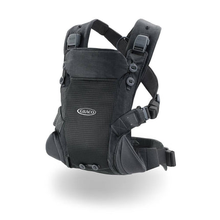 Cradle Me Lite 3-in-1 Baby Carrier Charcoal Gray Adjustable Infant Carrier