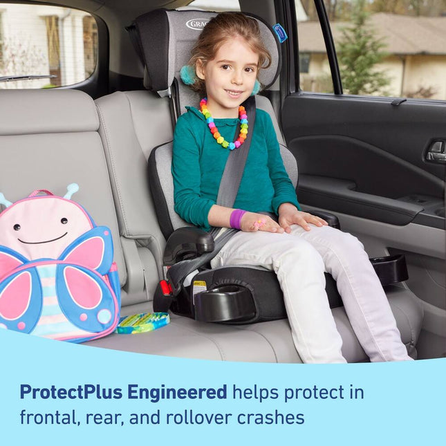TurboBooster 2.0 Highback Booster Seat Safe Comfortable Kids Car Seat