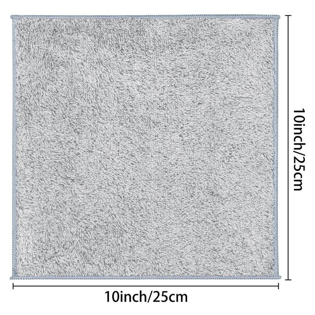 Gray Microfiber Cleaning Cloths – Ultra Soft, Lint-Free & Highly Absorbent Rags