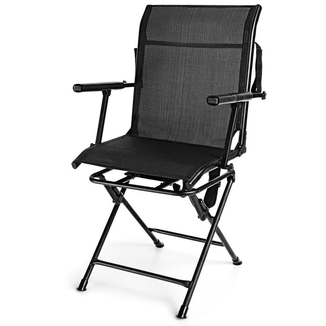 Foldable Outdoor Hunting Chair Portable Steel Frame Seat