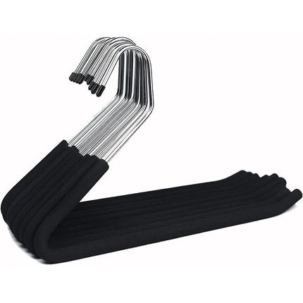 Open Ended Easy Slide Hangers Organizers Set of 10 for Closet Storage