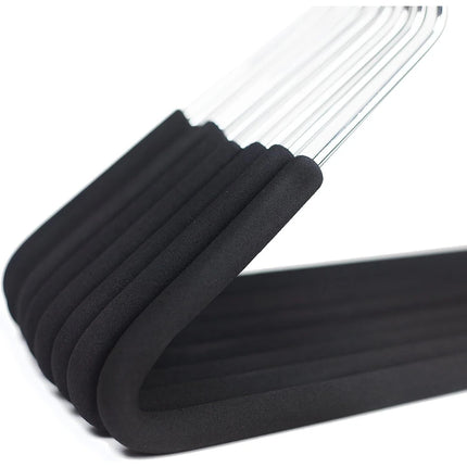 Open Ended Easy Slide Hangers Organizers Set of 10 for Closet Storage