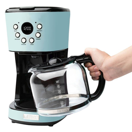 12-Cup Heritage Coffee Maker Programmable Drip Coffee Machine Timer