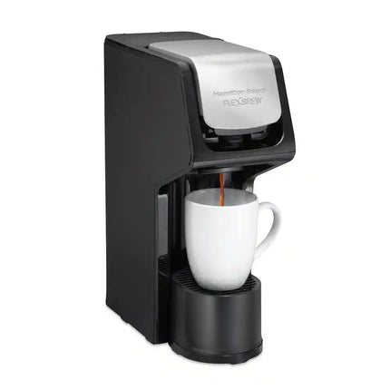 FlexBrew Single-Serve Coffee Maker Compatible with Pods & Ground Coffee