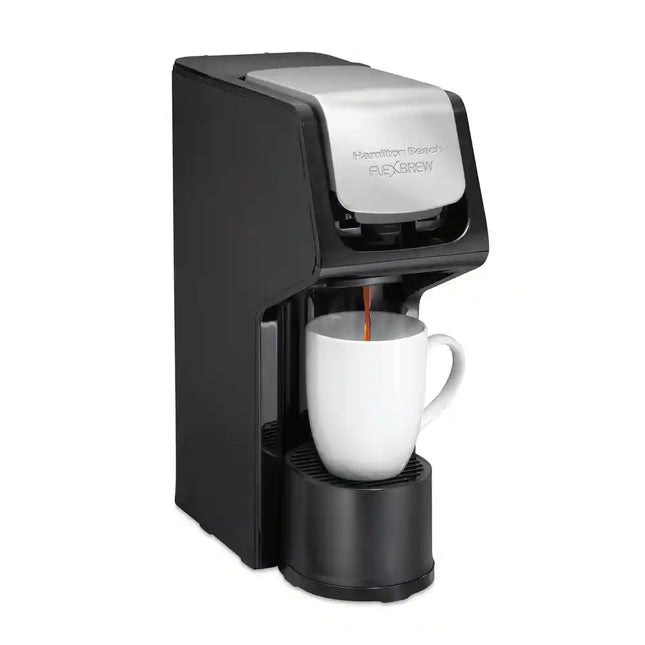 FlexBrew Single-Serve Coffee Maker Compatible with Pods & Ground Coffee