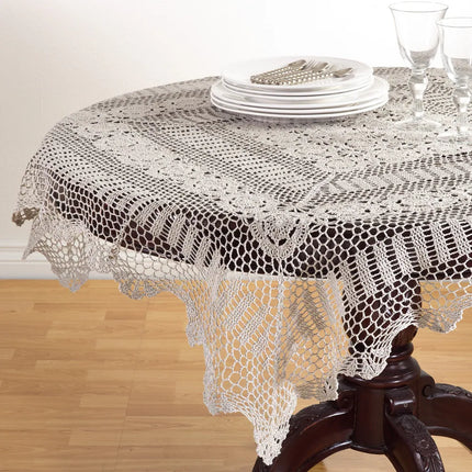 Crochet Lace Table Linens – Handmade Classic Dining Accessories