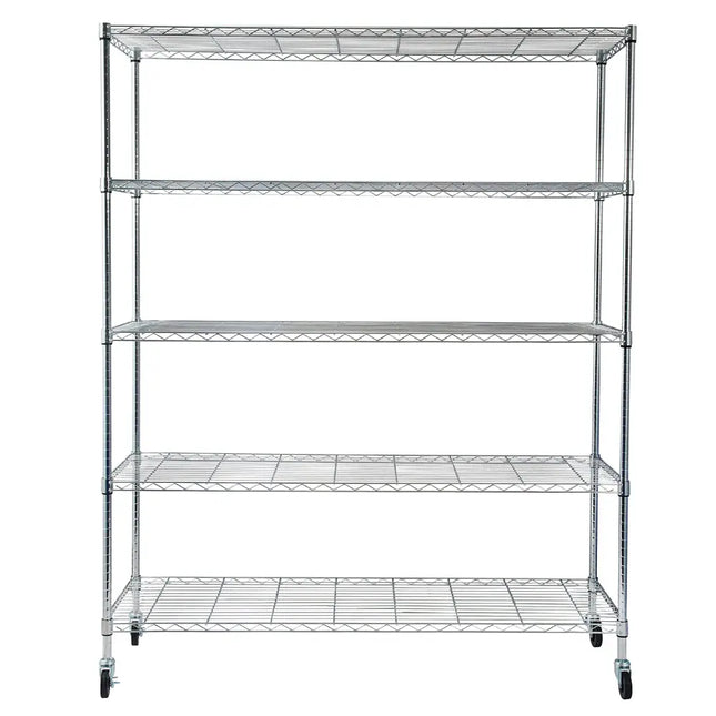 Heavy Duty Steel Storage Shelving Unit Wire Rack Garage Organizer Shelf
