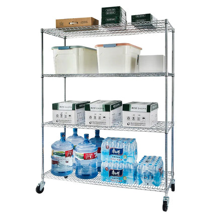 Heavy Duty Steel Storage Shelving Unit Wire Rack Garage Organizer Shelf