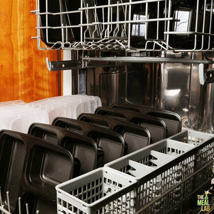 10-Pack 3-Compartment Meal Prep Containers with Secure Lids