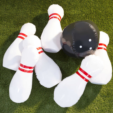 Kids Jumbo Bowling Game – Inflatable Pins with Ball for Outdoor Fun