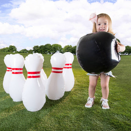 Kids Jumbo Bowling Game – Inflatable Pins with Ball for Outdoor Fun