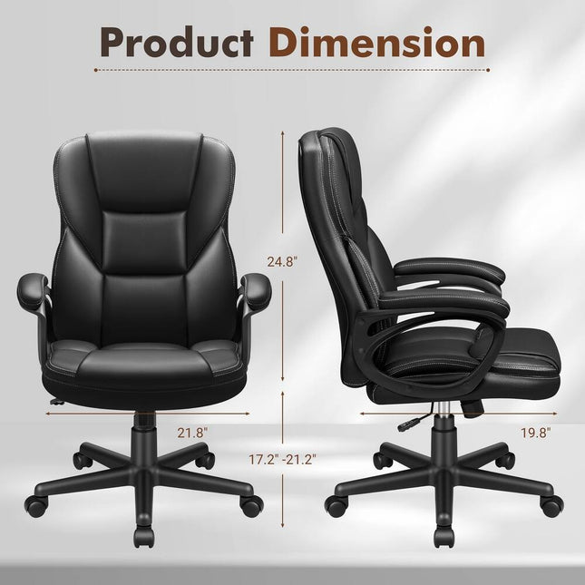 High Back Executive Office Desk Chair, Ergonomic Computer Chair for Comfort
