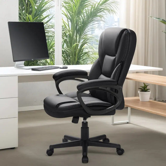 High Back Executive Office Desk Chair, Ergonomic Computer Chair for Comfort