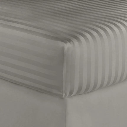 Home Dream Striped 1200 TC Cotton Deep Pocket Bed Sheet Set Luxury Bedding