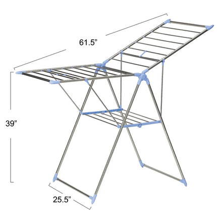 Gullwing Folding Clothes Drying Rack for Indoor Laundry Drying
