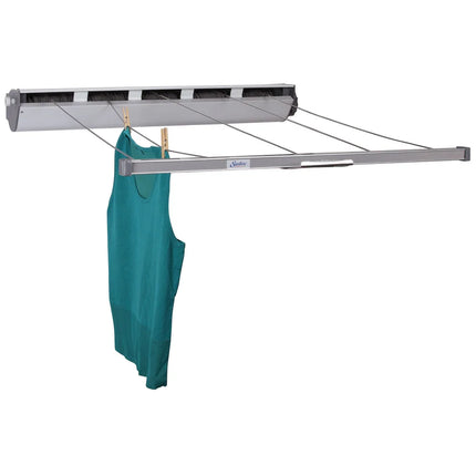 Retractable 5-Line Clothesline Dryer for Indoor Outdoor Laundry Use