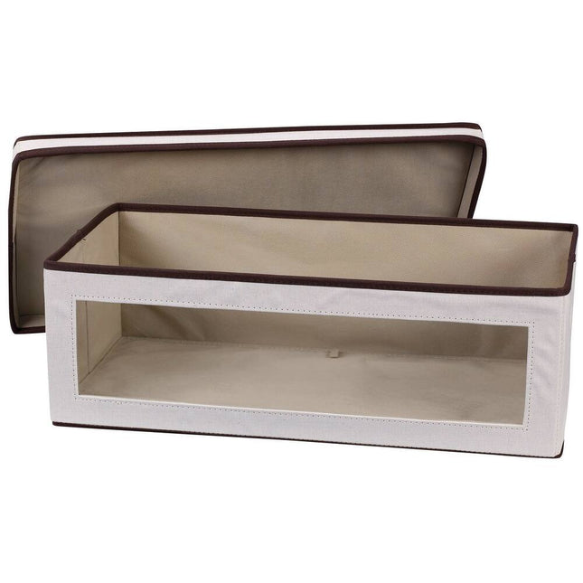 3 Piece Vision Storage Box Set with Lids for Home Organization Storage
