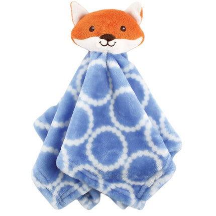 Blue Fox Security Blanket for Baby Boys – Soft Animal Face, One Size