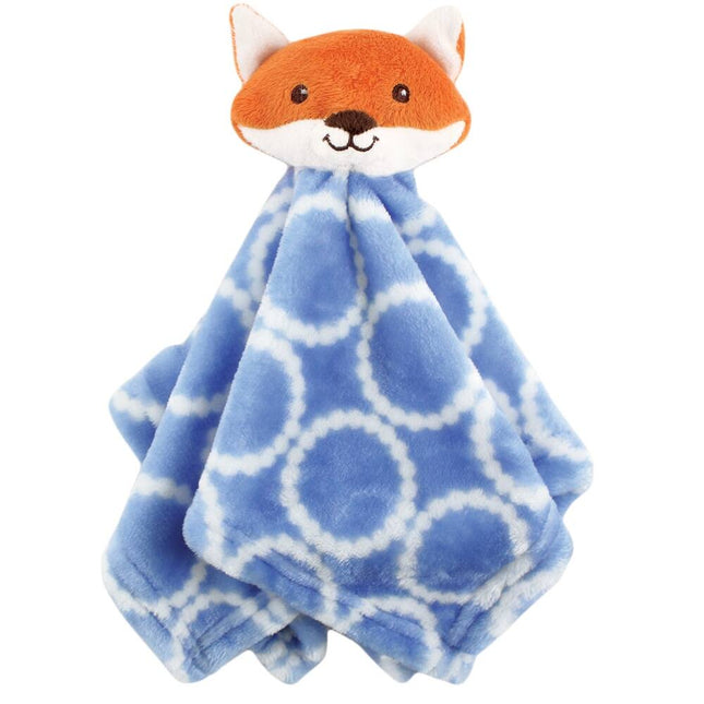 Blue Fox Security Blanket for Baby Boys – Soft Animal Face, One Size