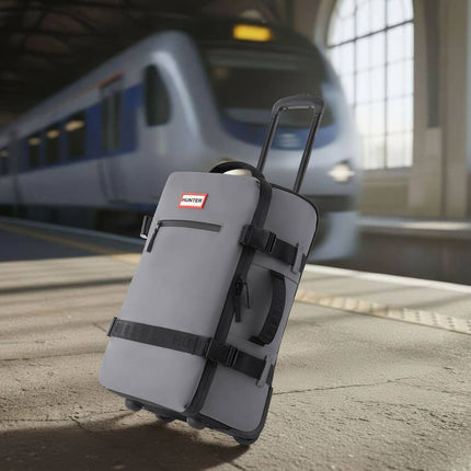 21" Carry-On Rolling Suitcase Travel Luggage Meteorite Gray