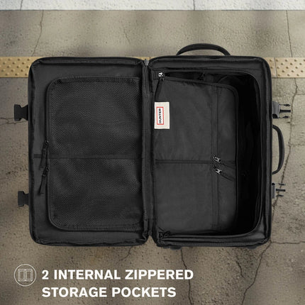 21" Carry-On Rolling Suitcase Travel Luggage Meteorite Gray