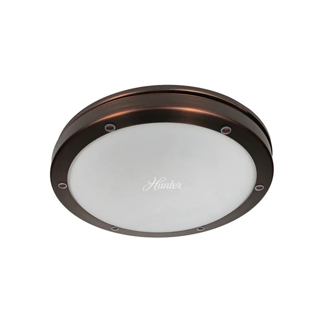 Oasis Bath Ventilator Fan with Light and Night Light Imperial Bronze