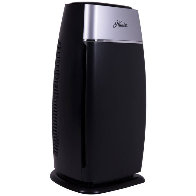 EcoSilver True HEPA Medium Tower Air Purifier for Home Air Cleaning