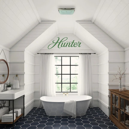 Ellipse Bathroom Exhaust Fan 100 CFM with LED Light and Night Light