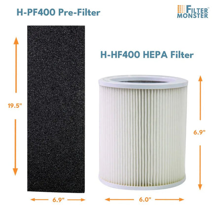 Replacement Air Purifier Filter Value Pack H-HF800-VP HP800 Series