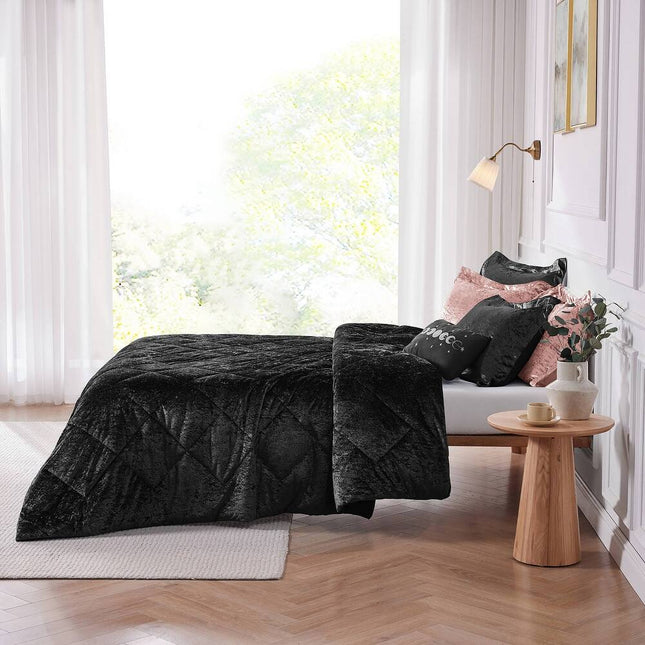 Felicia Velvet Duvet Cover Set (Insert Not Included) for Luxury Bedding