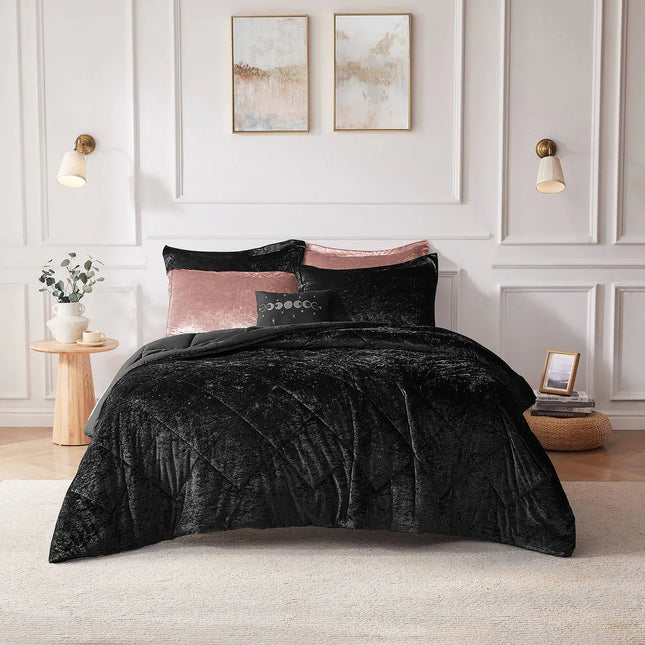Felicia Velvet Duvet Cover Set (Insert Not Included) for Luxury Bedding