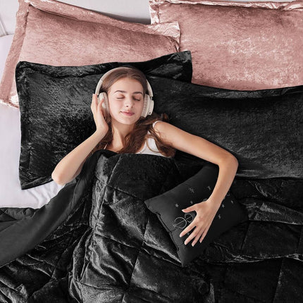 Felicia Velvet Duvet Cover Set (Insert Not Included) for Luxury Bedding