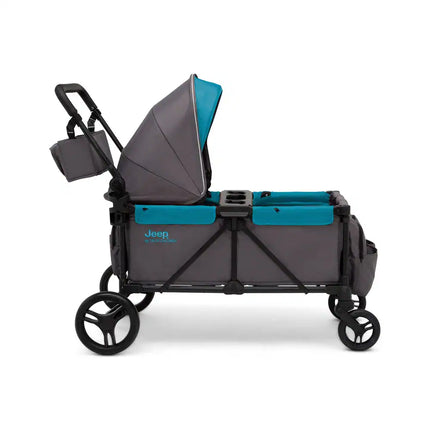 Sport All Terrain Stroller Wagon by Delta Children Foldable Push Wagon