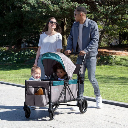 Sport All Terrain Stroller Wagon by Delta Children Foldable Push Wagon