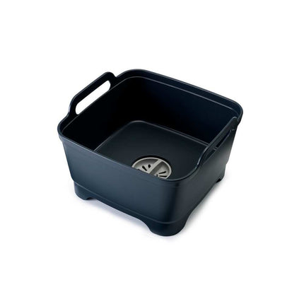Wash&Drain Kitchen Wash Basin with Handles and Built-In Draining Plug