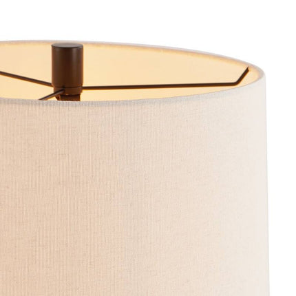Farmhouse Table Lamp 26 Inch USB Charging Ports with Night Light Home Decor