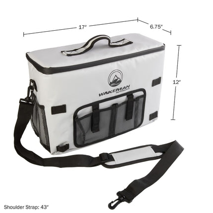 Wakeman Outdoors 18L Seat Back Fishing Cooler Bag Insulated Water Resistant