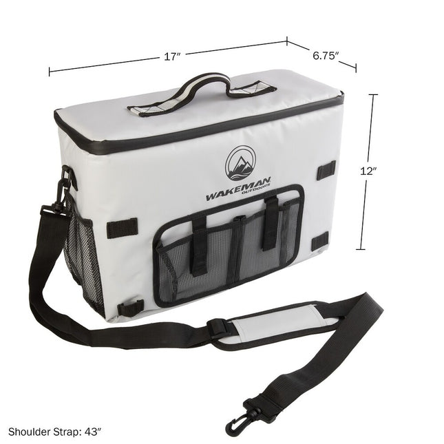 Wakeman Outdoors 18L Seat Back Fishing Cooler Bag Insulated Water Resistant