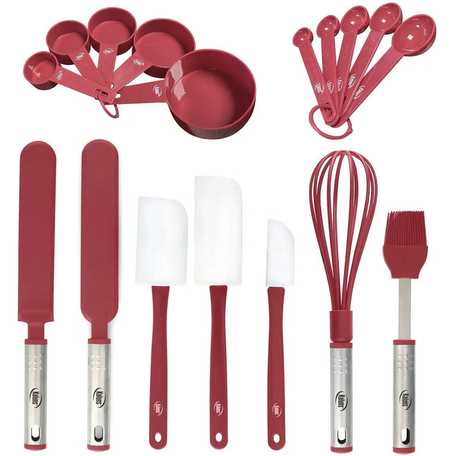 Cooking and Baking Utensil Set – Durable Non-Stick Heat Resistant Tools