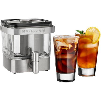 28 Oz Cold Brew Coffee Maker with Stainless Steel Mesh Filter Pitcher