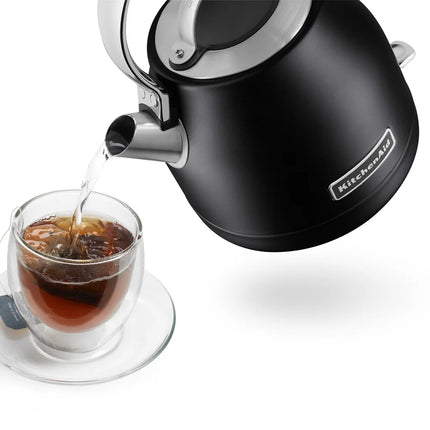 Small 1.25 Liter Electric Kettle Compact Cordless Quick Boil Design