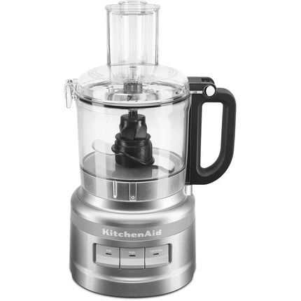 Easy Store 7 Cup Food Processor Contour Silver Compact Kitchen Processor