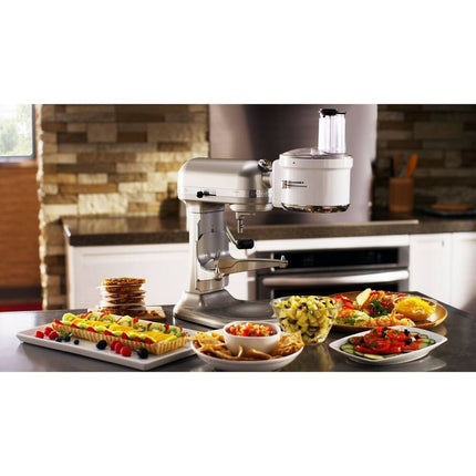 KSM1FPA Food Preparation Attachment, Slice & Shredder Accessory for Stand Mixers, White