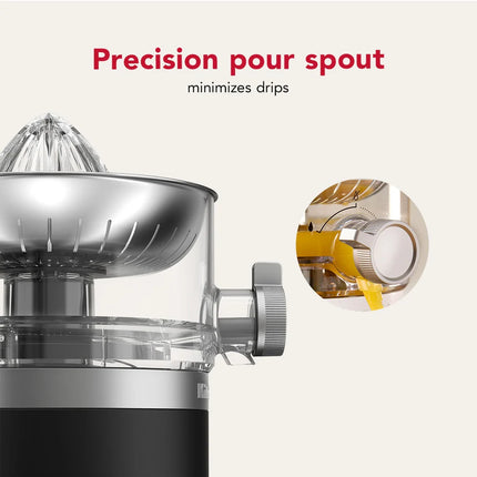Go Cordless Citrus Juicer Black Matte with Removable Battery Sold Separately