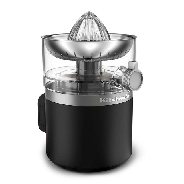 Go Cordless Citrus Juicer, Black Matte with Removable Rechargeable Battery