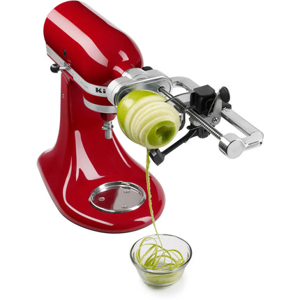 Spiralizer Peel Core Slice Attachment for Stand Mixers Vegetable Cutter