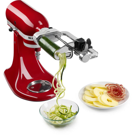 Spiralizer Peel Core Slice Attachment for Stand Mixers Vegetable Cutter