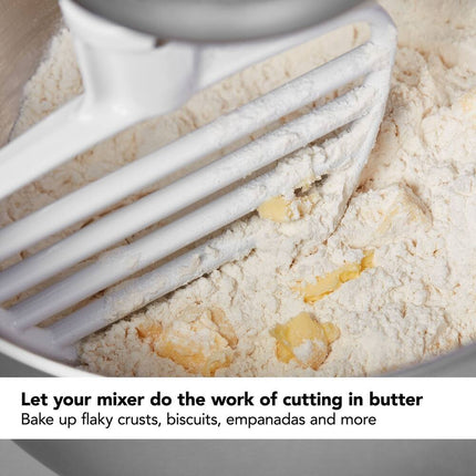 Pastry Beater for Tilt-Head Stand Mixers Silver Durable Baking Attachment