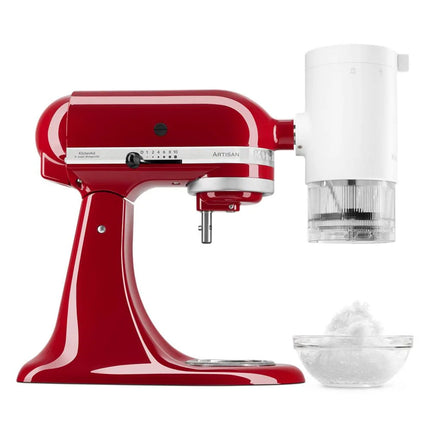 Shave Ice Attachment KSMSIA Red Stand Mixer Ice Shaver Dessert Maker